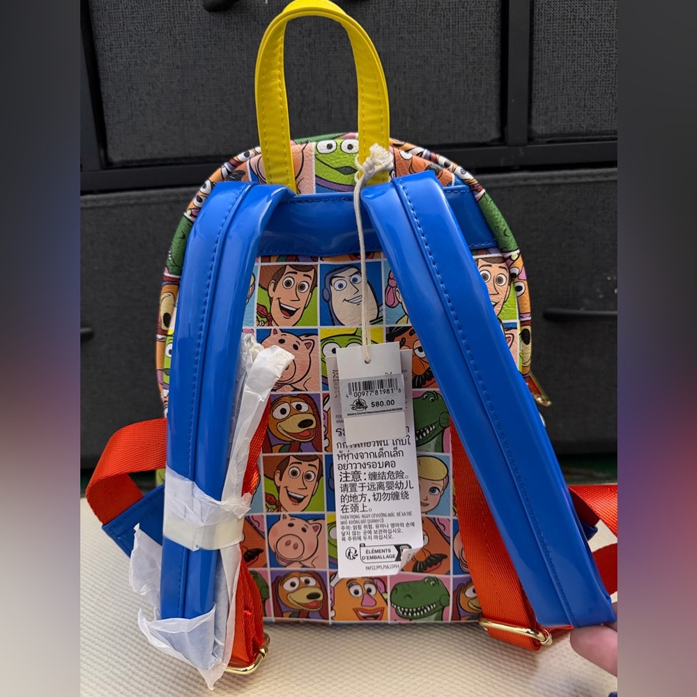 Disney Colorful Toy Story Mini Backpack - Picture 3 of 4